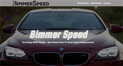 Desktop Screenshot of bimmerspeedsd.com