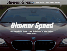 Tablet Screenshot of bimmerspeedsd.com